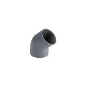 SOLVENT CEMENT ELBOW 45° UH-PVC PN 10