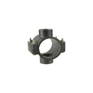 Saddle Clamp with Double Outlet